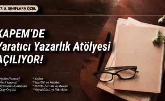 "Yaratıcı Yazarlık Atölyesi" için kayıtlar başladı 