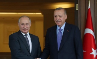 Cumhurbaşkanı Erdoğan Putin ile görüştü