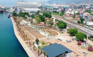 Kocaeli'de Körfez Atalar Parkı şekilleniyor