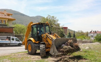 Kayseri Talas'ta otlak mesaisi