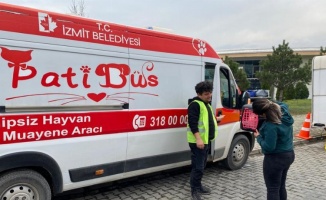 İzmit'in Patibüs'ü afet bölgesinde de devriyede