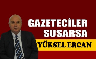 Gazeteciler susarsa