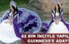   62 bin inciyle yapıldı, Guinness'e aday!