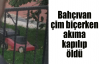 Bahçıvan çim biçerken akıma kapılıp öldü