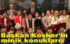  Başkan Köşker’in minik konukları