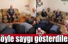  Böyle saygı gösterdiler