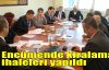 Encümende kiralama ihaleleri yapıldı