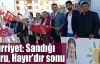 Hürriyet: Sandığı koru Hayır'dır sonu