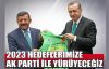 Karabacak: 2023 hedeflerimize AK Parti ile yürüyeceğiz