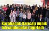 Karabacak Darıcalı minik tekvandocuları ağırladı 