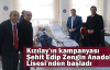  Kızılay'ın kampanyası Şehit Edip Zengin Anadolu Lisesi'nden başladı