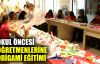  Okul öncesi öğretmenlerine Origami eğitimi