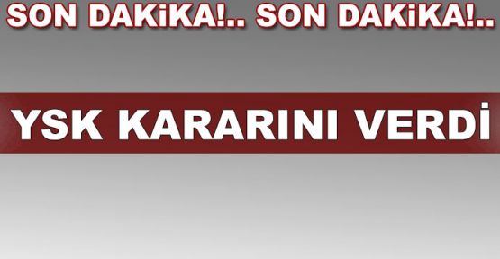 YSK tarafından referandumun iptaline ilişkin başvurular reddedildi